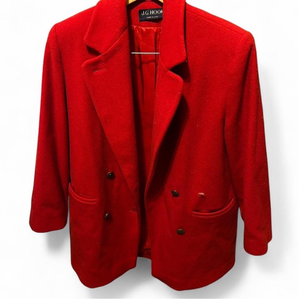 J.G. Hook Women's Red Blazer